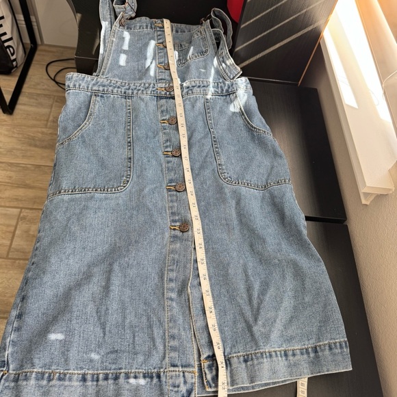 BDG Blue Denim Overall Dress size 6 - Picture 10 of 12